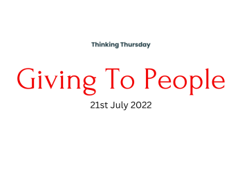 Giving To People