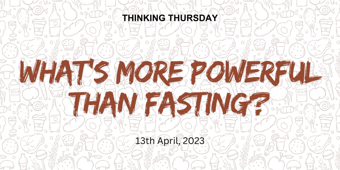 What's More Powerful than Fasting?