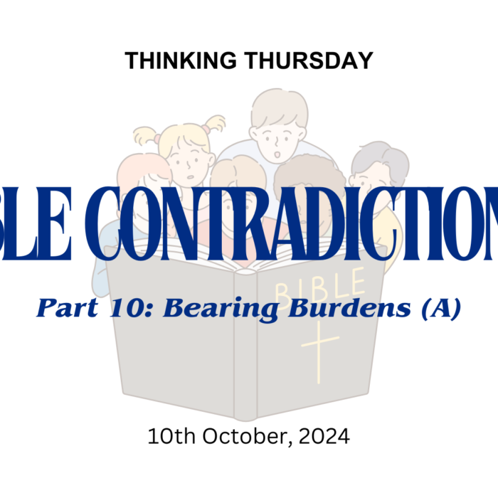 Bible Contradictions (Part 10)