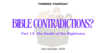 Bible Contradictions (Part 13)