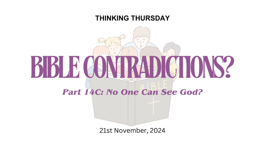 Bible Contradictions (Part 14 C)