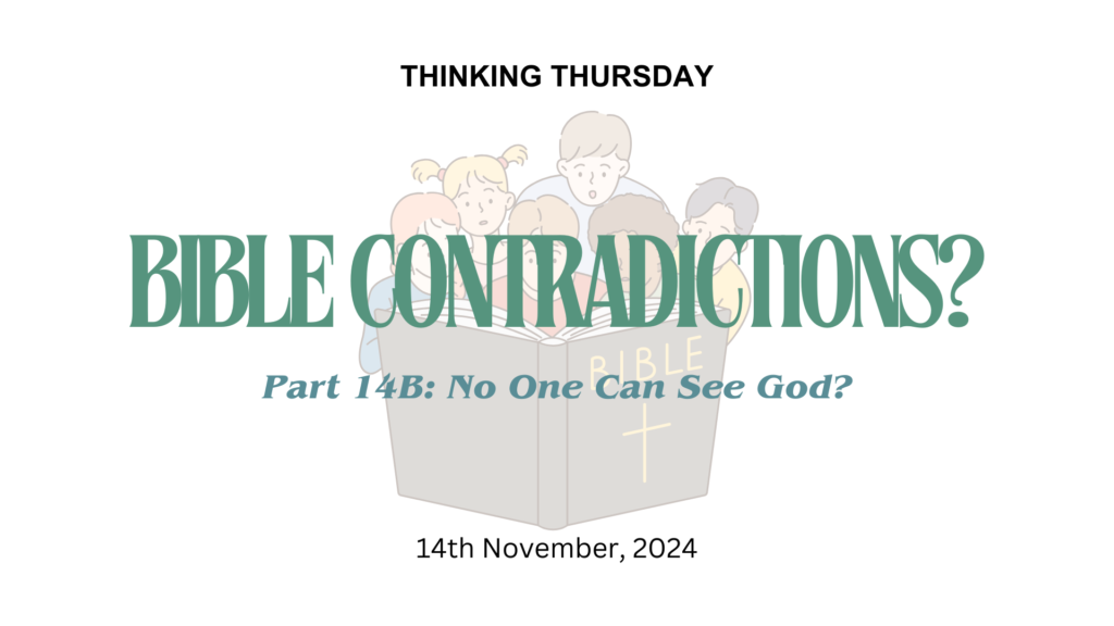Bible Contradictions (Part 14B)