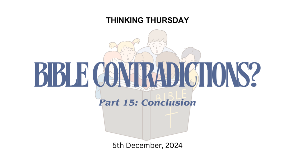 Bible Contradictions (Part 15)