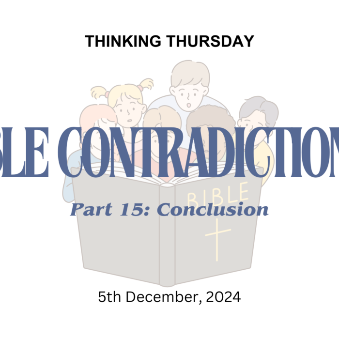 Bible Contradictions (Part 15)