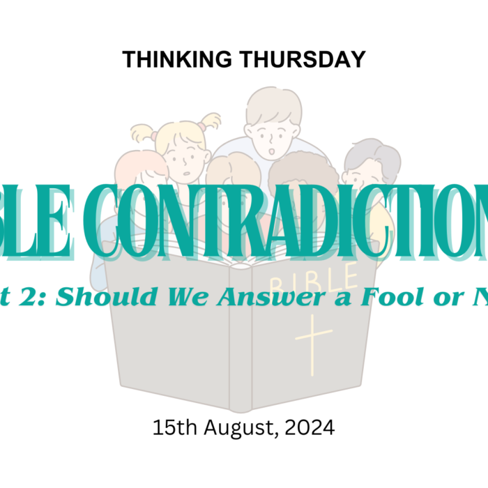 Bible Contradictions (Part 2)