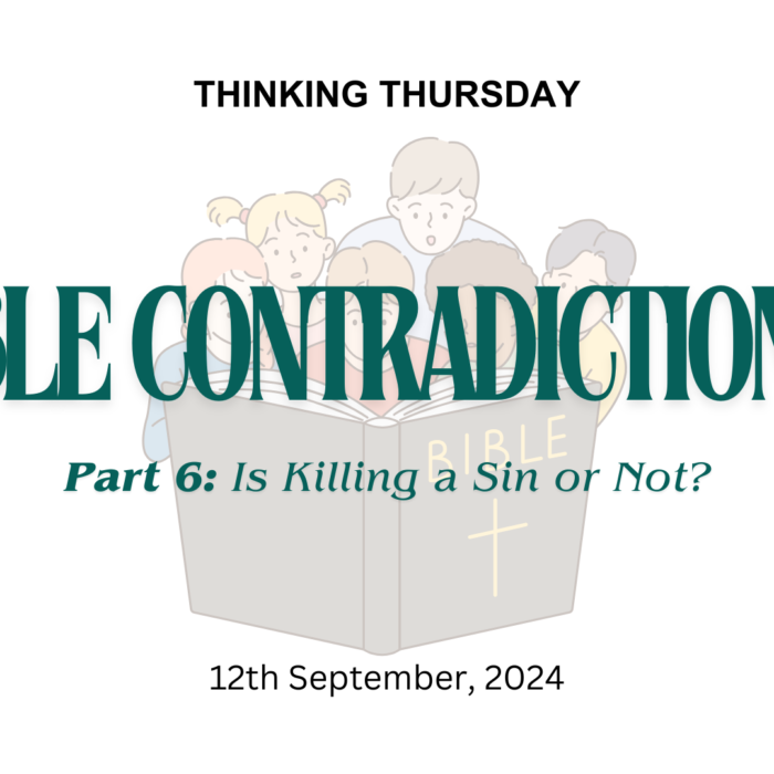 Bible Contradictions (Part 6)