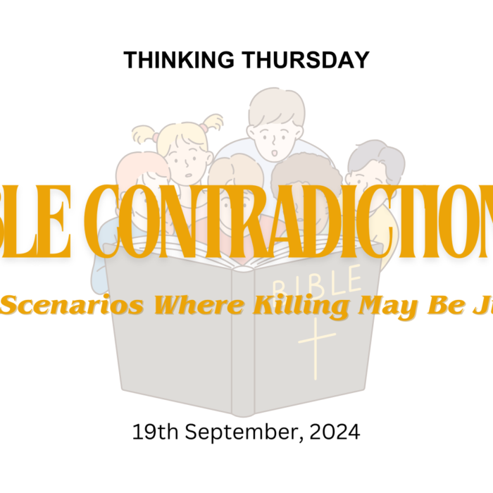 Bible Contradictions (Part 7)