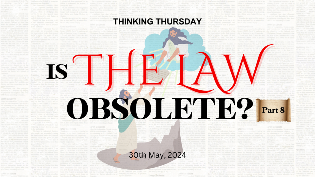 Is the Law Obsolete (Part 8)