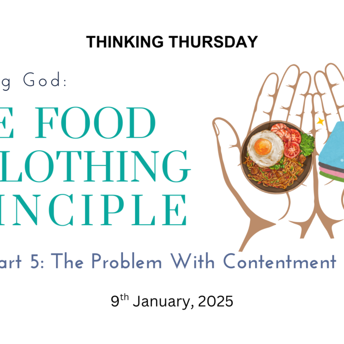 Trusting God (Part 5)