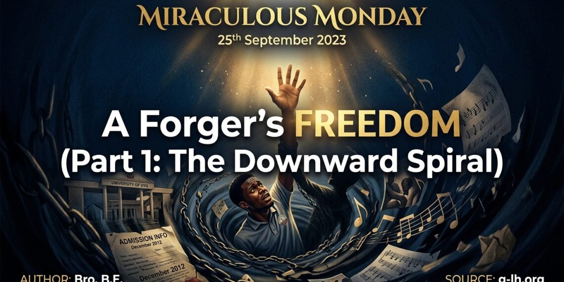 A FORGER'S FREEDOM (PART 1: THE DOWNWARD SPIRAL)