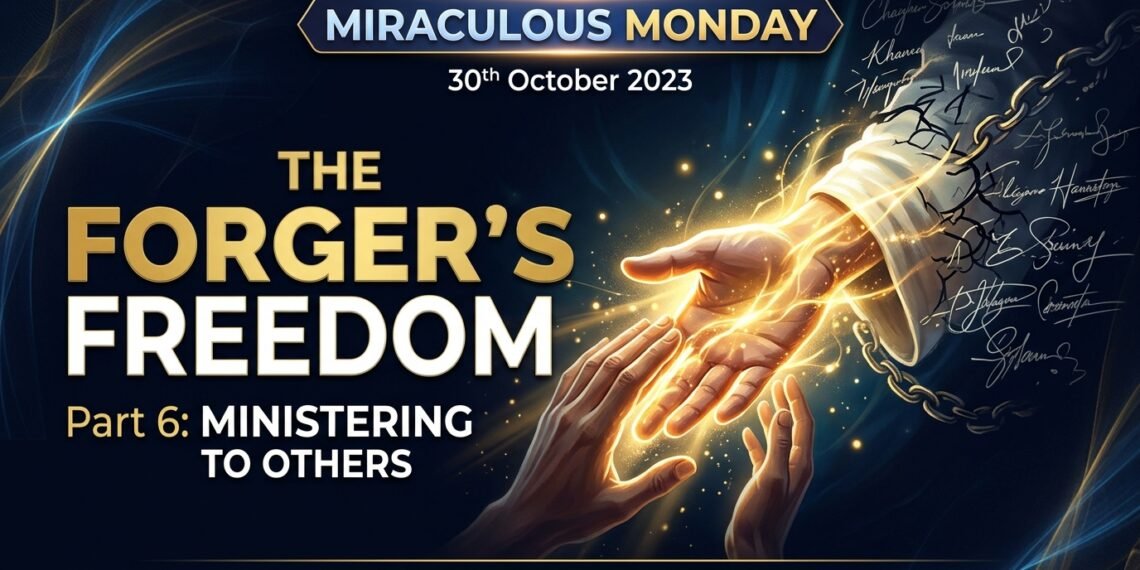 THE FORGER'S FREEDOM (PART 6: MINISTERING TO OTHERS)