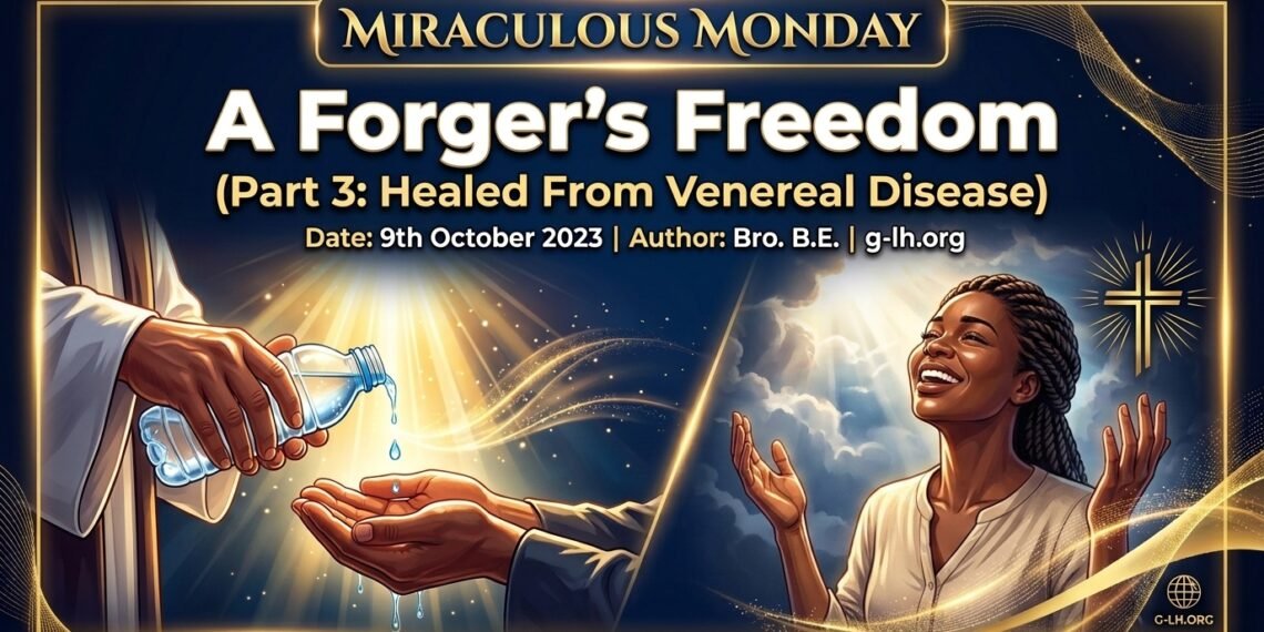 A FORGER'S FREEDOM (PART 3: HEALED FROM VENEREAL DISEASE)
