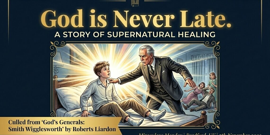 GOD IS NEVER LATE