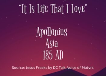 “IT IS LIFE THAT I LOVE”