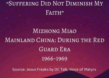 SUFFERING DID NOT DIMINISH MY FAITH