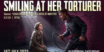 Smiling at Her Torturer