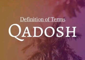 DEFINITION OF HOLY – QUADOSH (HB)