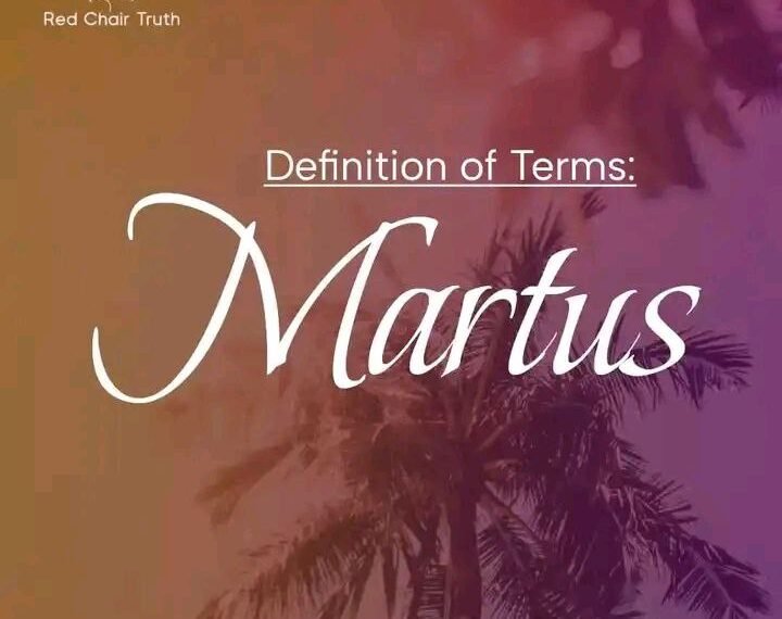 DEFINITION OF MARTYR – MARTUS (GK)