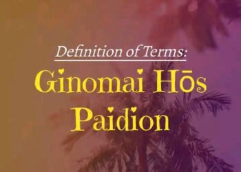 DEFINITION – BECOME LIKE (LITTLE) CHILDREN