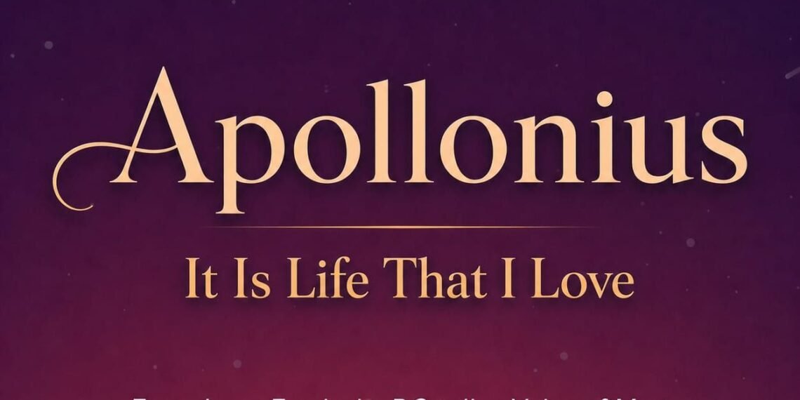 “IT IS LIFE THAT I LOVE”
