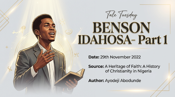 BENSON IDAHOSA- Part 1