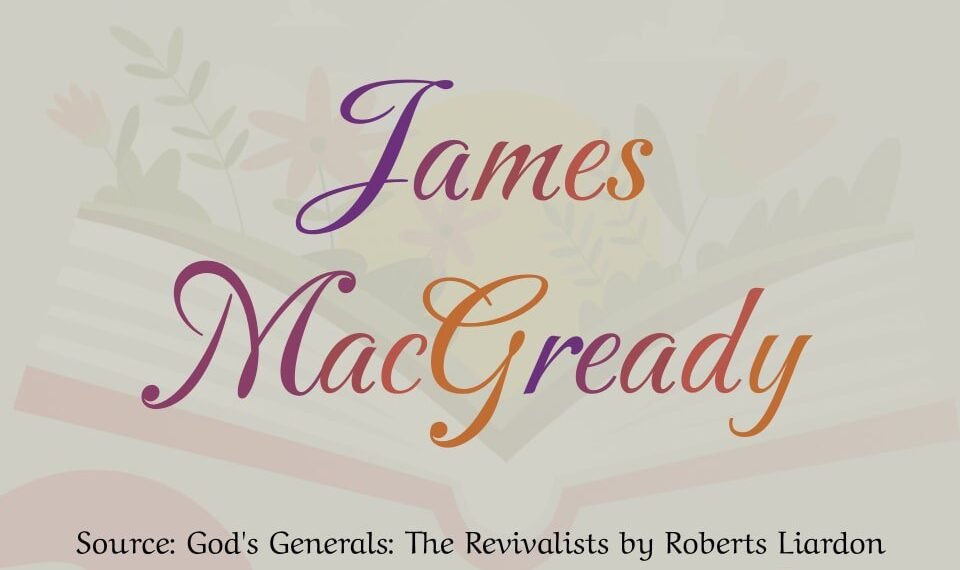 JAMES MacGREADY