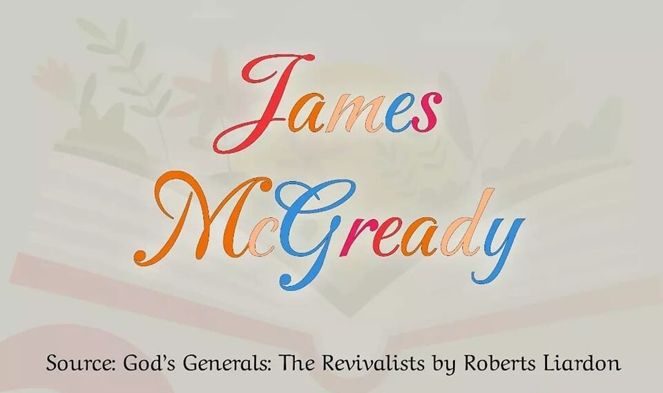JAMES MacGREADY (Part 4)