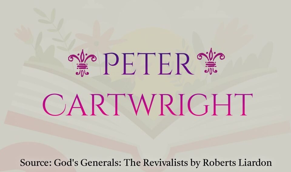 PETER CARTWRIGHT