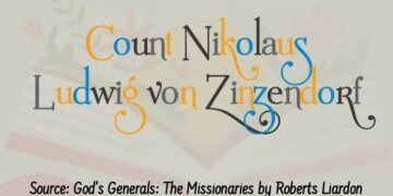  COUNT NIKOLAUS LUDWIG VON ZINZENDORF  (Part 11)