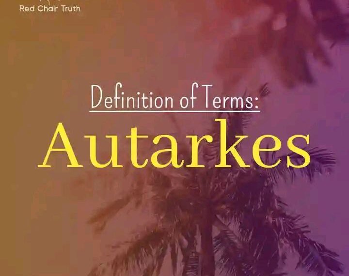DEFINITION OF TERMS – CONTENT (AUTARKES)