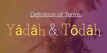 DEFINITION OF TERMS – PRAISE, THANKSGIVING