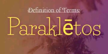DEFINITION OF TERMS – COMFORTER (PARAKLĒTOS)