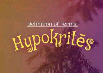 DEFINITION OF TERMS – HYPOCRITE