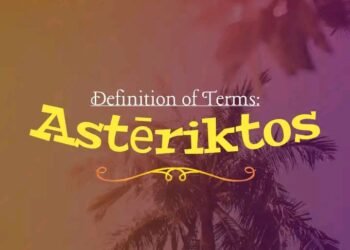 DEFINITION OF TERMS – UNSTABLE (ASTĒRIKTOS)