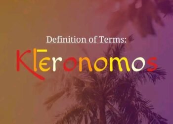DEFINITION OF TERMS – HEIRS (KLERONOMOS)