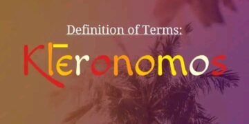 DEFINITION OF TERMS – HEIRS (KLERONOMOS)