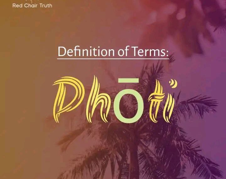 DEFINITION OF TERMS – LIGHT (PHŌTI)