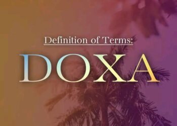 DEFINITION OF TERMS – GLORY (DOXA)