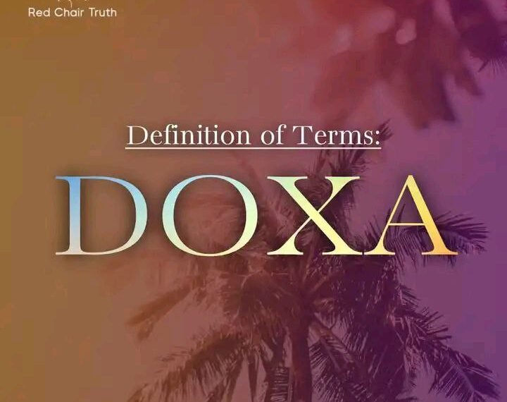 DEFINITION OF TERMS – GLORY (DOXA)