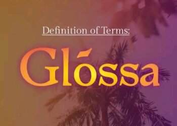 DEFINITION OF TERMS – TONGUE (GLŌSSA)