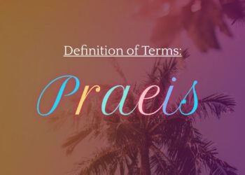 DEFINITION OF TERMS – MEEK (PRAEIS)