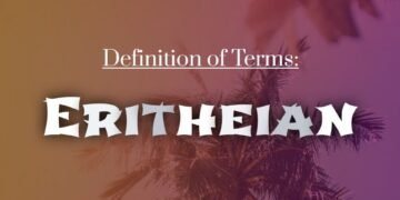 DEFINITION OF TERMS – SELFISH AMBITION (ERITHEIAN)