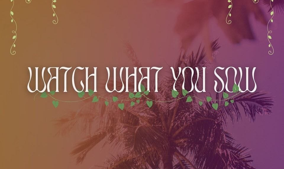 WATCH WHAT YOU SOW