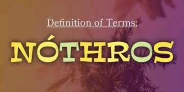 DEFINITION OF TERMS – SLUGGISH, SLOTHFUL (NÓTHROS)