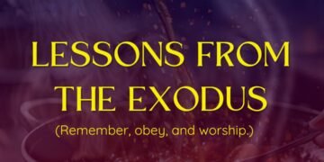 LESSONS FROM THE EXODUS