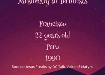 MISSIONARY TO TERRORISTS