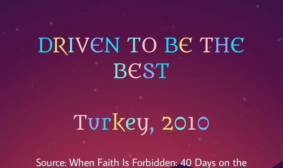 DRIVEN TO BE THE BEST (PART 3)