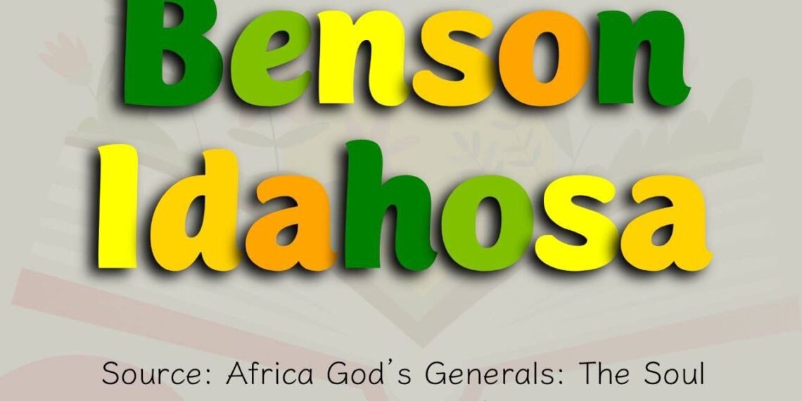 Benson Idahosa (part 6)
