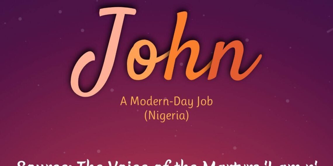 A MODERN-DAY JOB (PART 1)