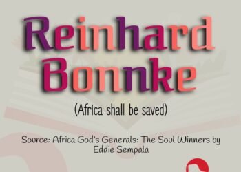 REINHARD BONNK (AFRICA SHALL BE SAVED) PART 6